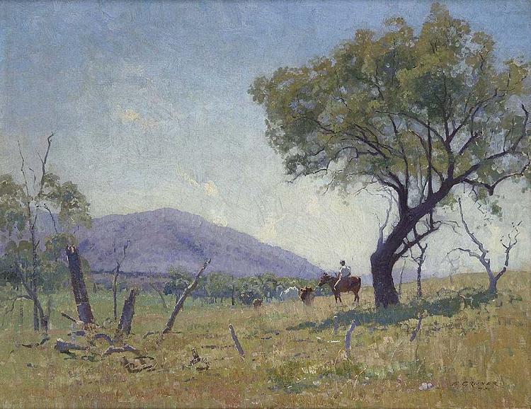 Mingoola Valley, Elioth Gruner